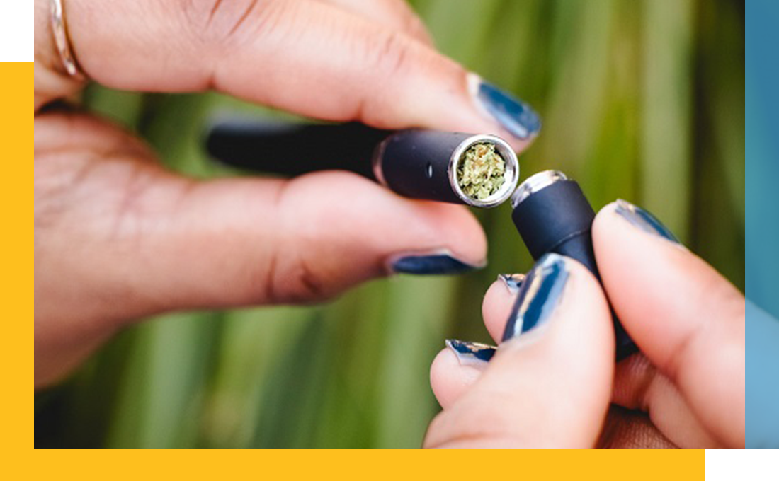 image of a dry herb vape pen