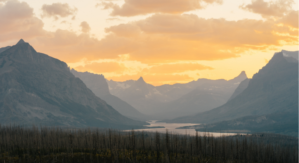 skyline of Montana